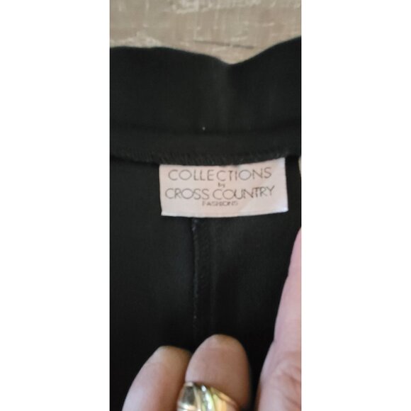 Collections By Cross Country Fashions Women's Black Dress Pants Size 12 - Picture 5 of 8